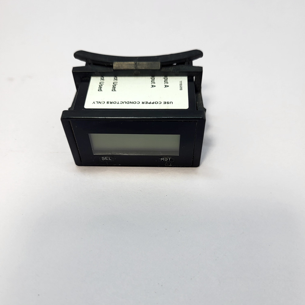 REDINGTON 2PPW7 6320-2500-0000 Hour Meter Rectangular Lcd 3-300 VDC