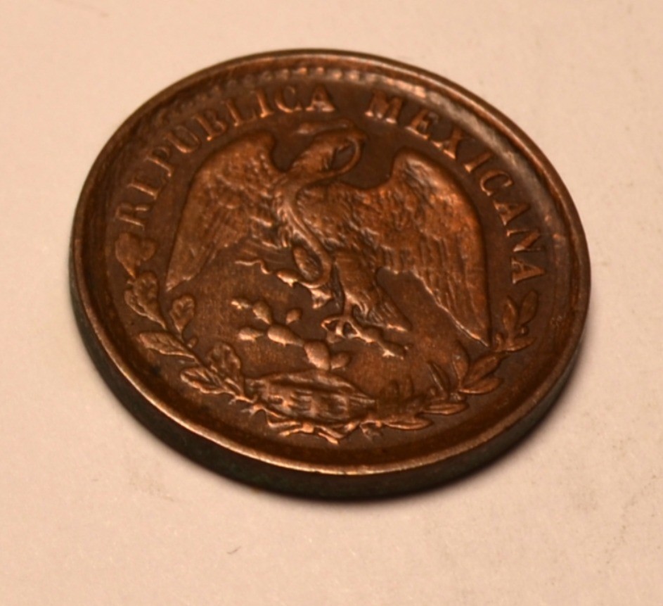 1900 Mexico 1 centavo