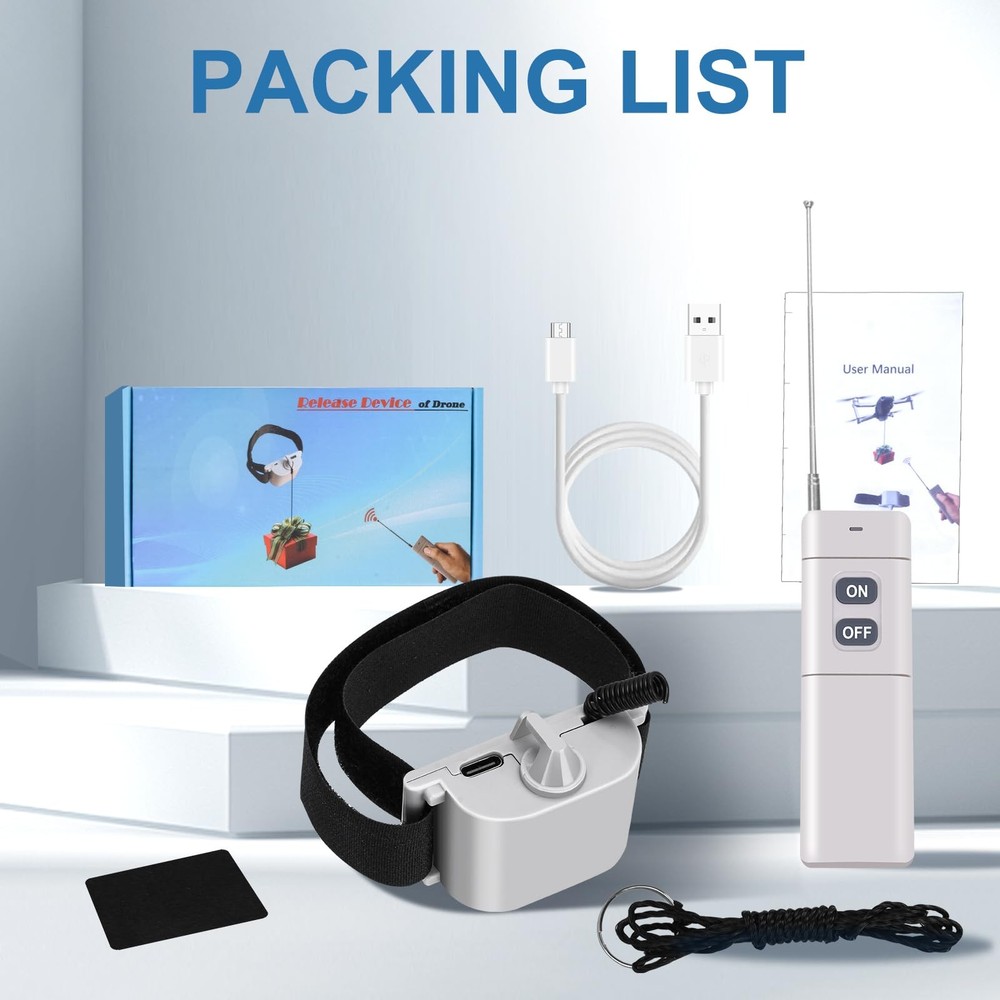 Universal Drone Airdrop System Compatible with