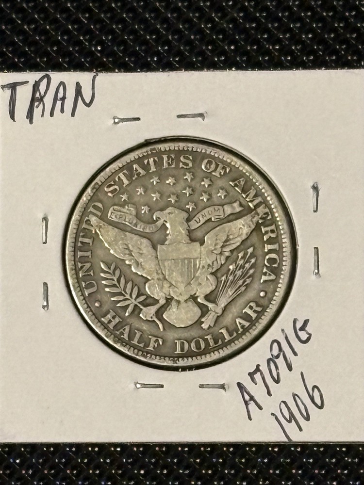 1906 Barber Half Dollar F
