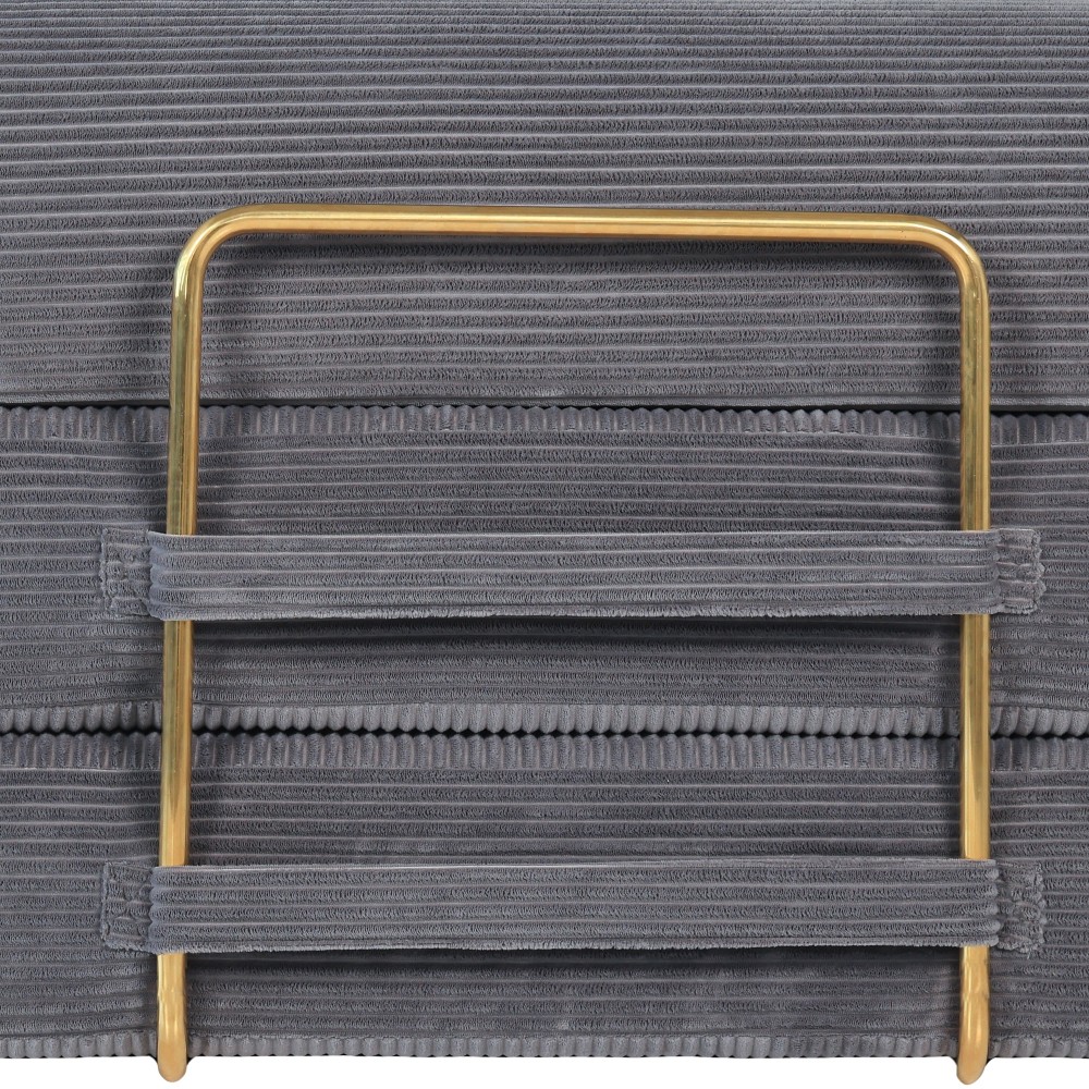 Foldable Sofa Bed 75", 3-Seater Sleeper w/ Memory Foam for Apartment