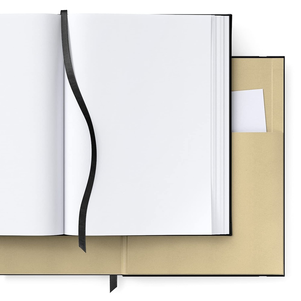 Arteza Sketch Journals | Tree & Solid Black Design - 2 Pack