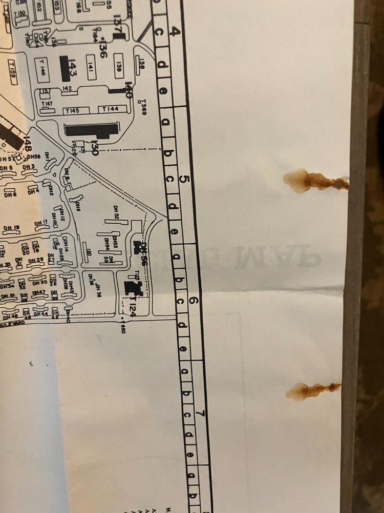 Eglin Air Force Base Florida Map 1964