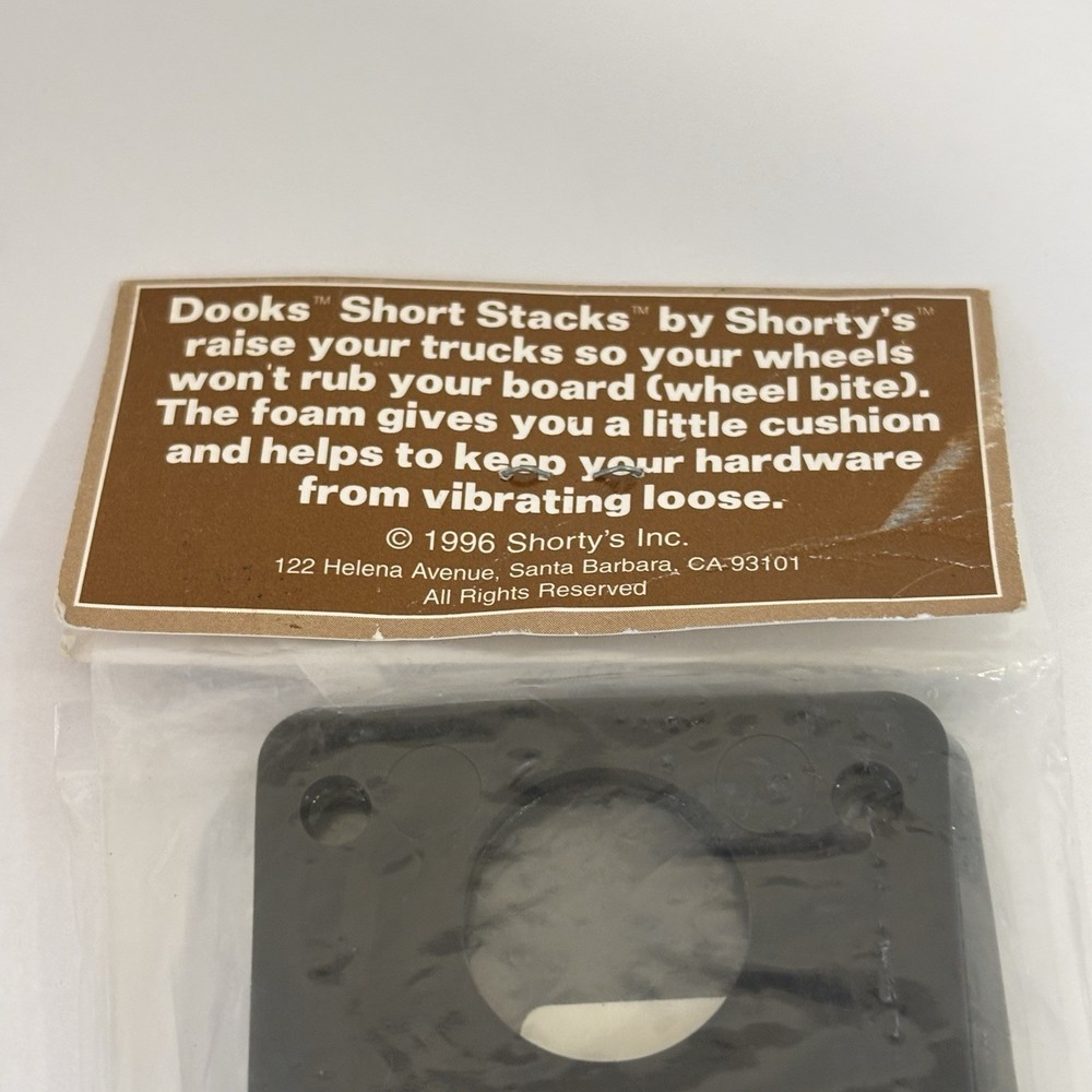 Vintage Dooks Skateboard Riser Pads