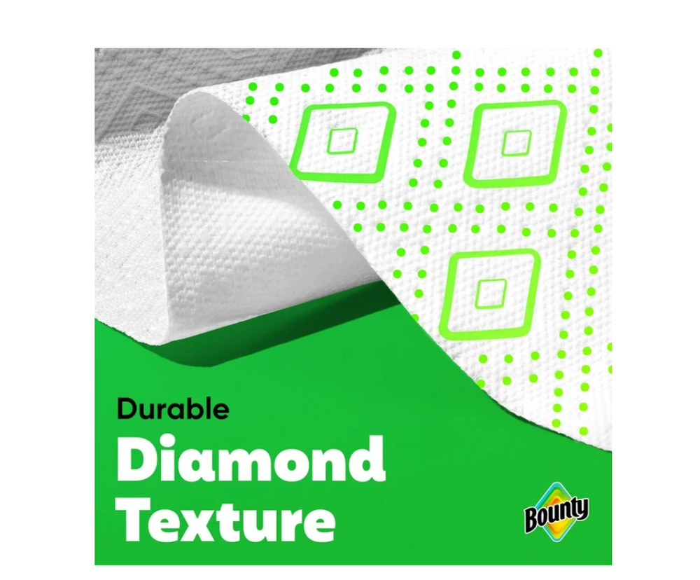 Bounty Select-A-Size Paper Towels White 4 Triple Rolls 123 Sheets Per Roll