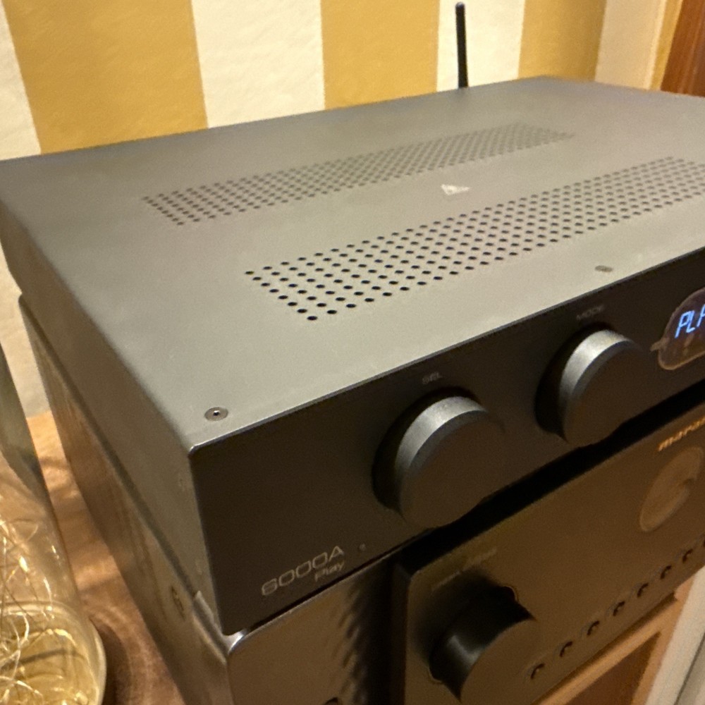 Audiolab 6000A Play Amplifier Streaming Player Black Excellent Condition.
