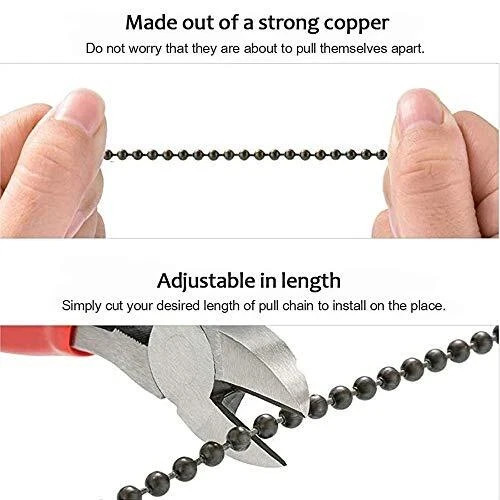 Ceiling Fan Pull Chain Set Decorative Totem Bohemia Pull Chain Pendant Bronze