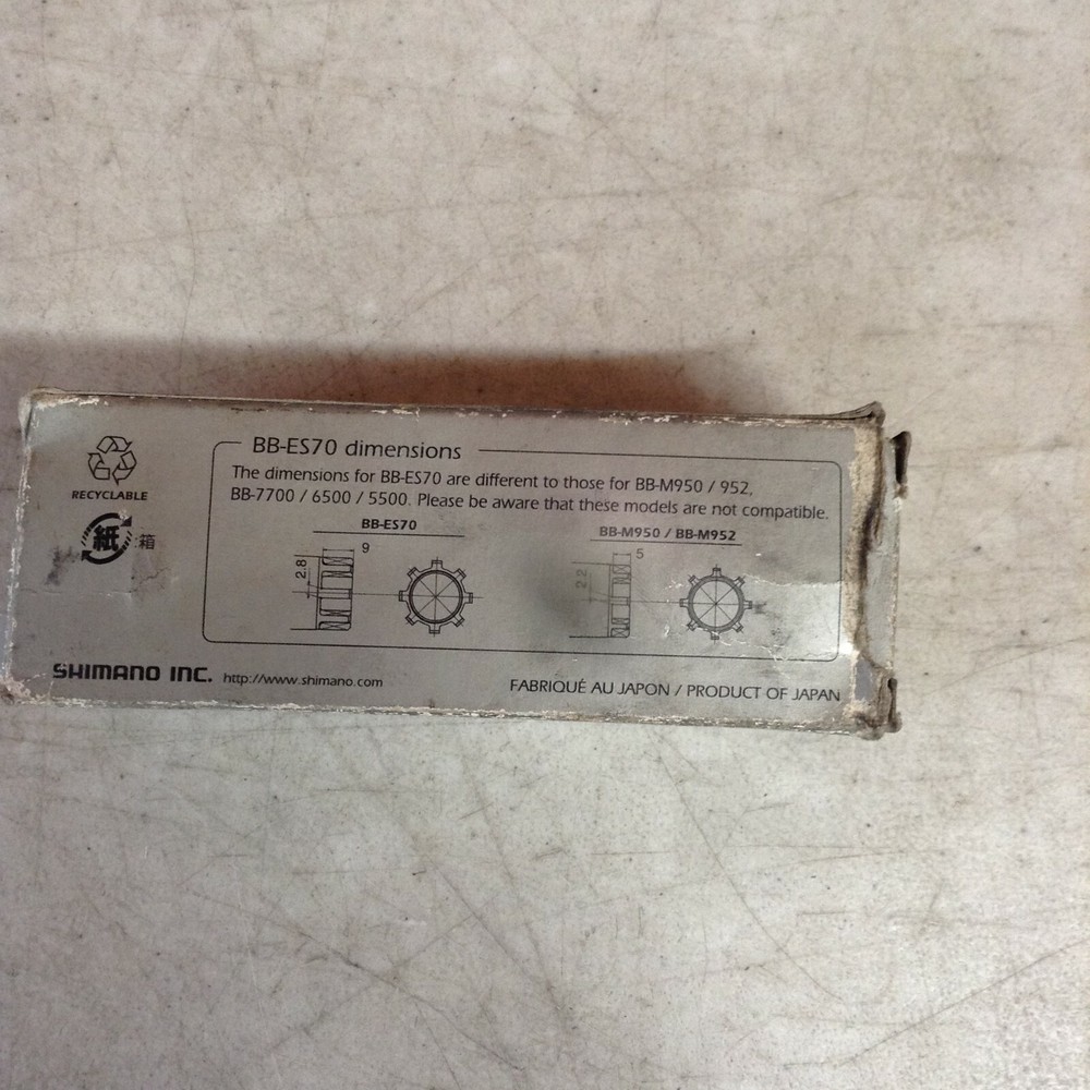 Shimano bb-es71 BICYCLE BOTTOM BRACKET PART