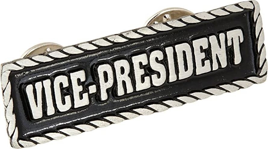 Vice-President Mc Jacket vest Hat Biker PIN