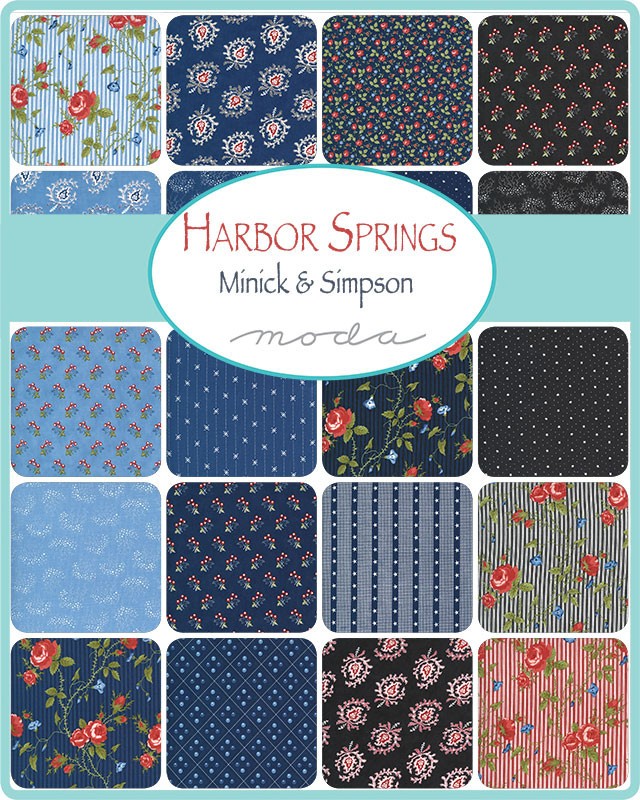 Harbor Springs Moda Minick & Simpson Charm Pack