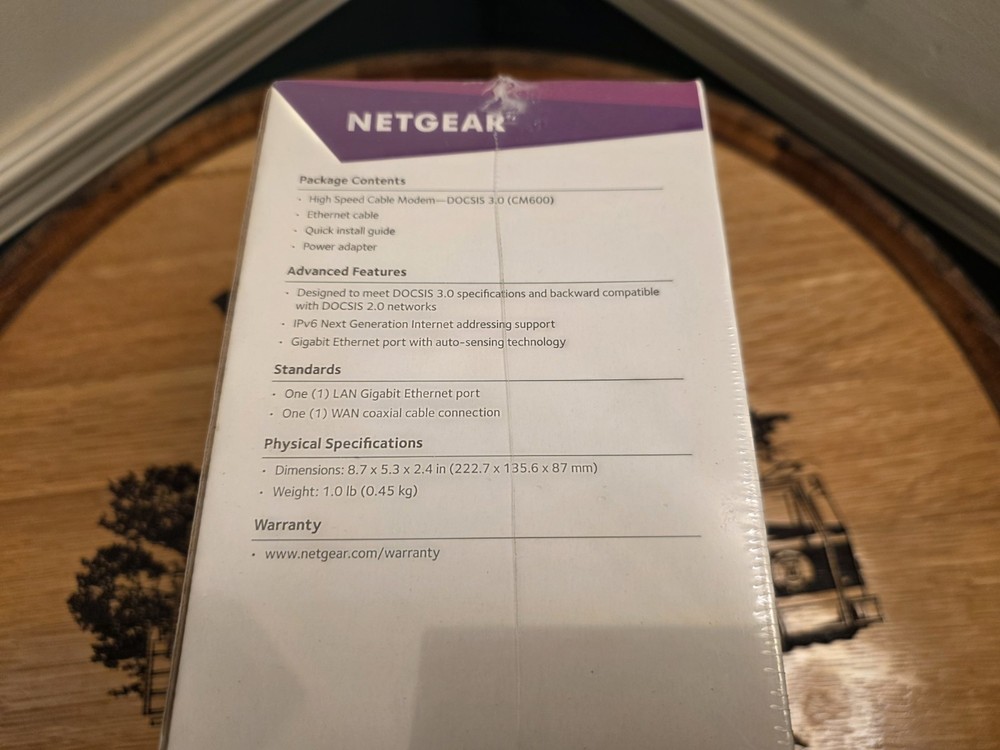 NETGEAR Cable Modem CM600 - Compatible with Cable Providers Including Xfinity...