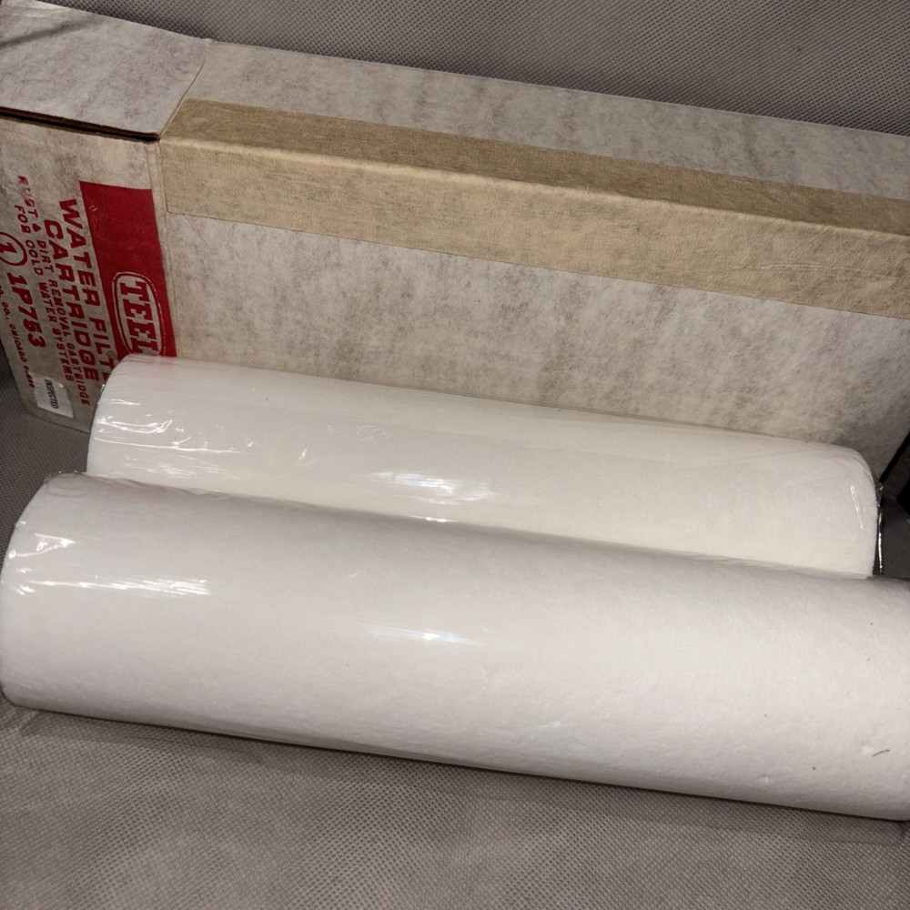 Teel Rust & Dirt Solid Filtering Cartridge, 1P753 - 2 pack - NEW