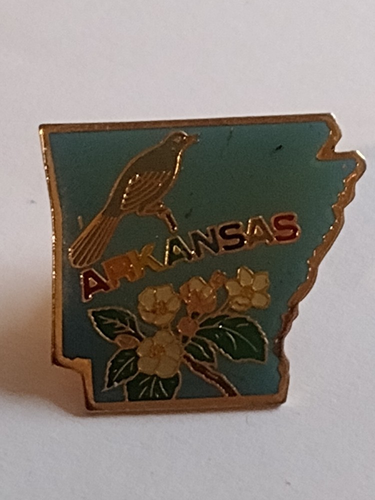 Arkansas State Souvenir Lapel Pin