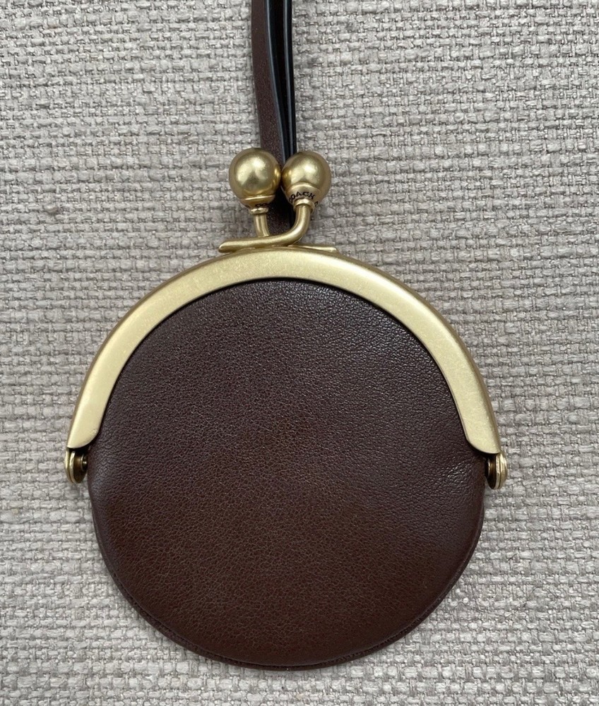 Coach Runway Kisslock Necklace Pouch NWT