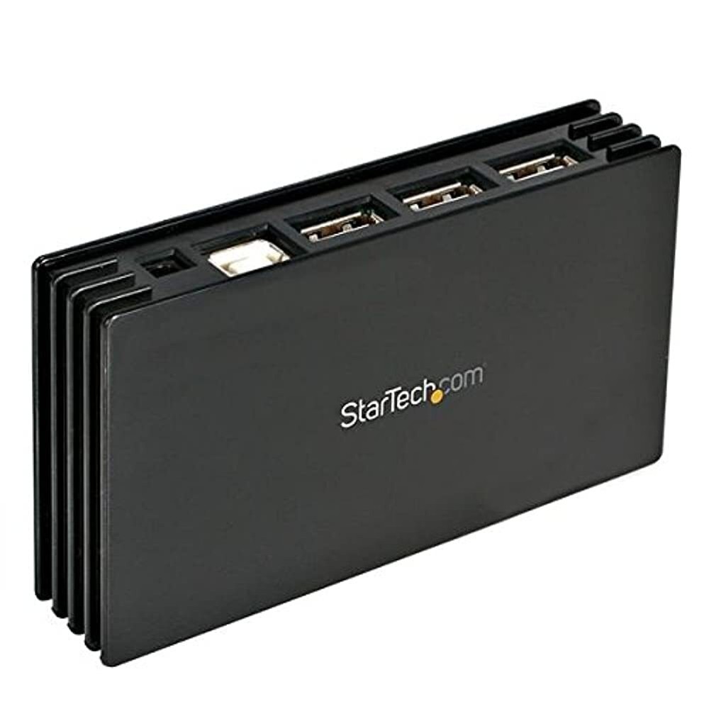 7 Port Black USB 2.0 Hub TAA