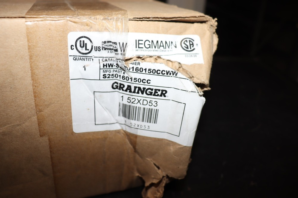 HUBBELL-WIEGMANN Enclosure, 52XD53