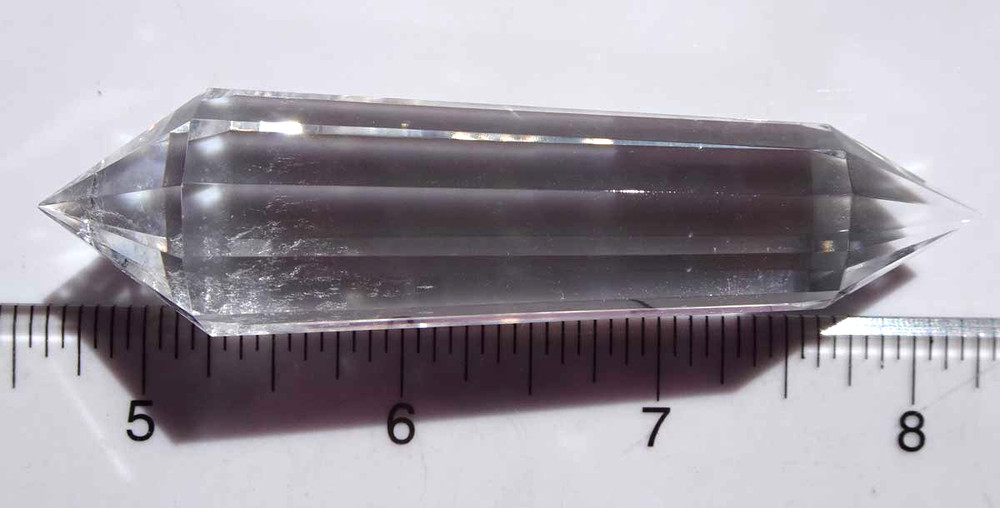 Clear Quartz Vogel 12-sided Crystal - v506
