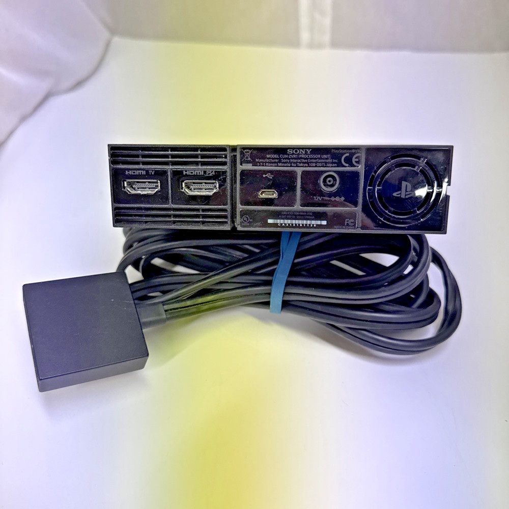 SONY PlayStation PS4 VR Processor Unit, / HDMI And Power Adapter *Untested*
