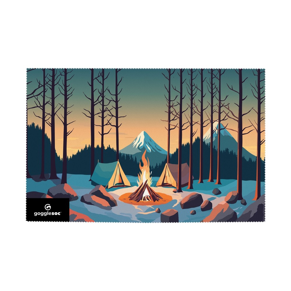 Gogglesoc Swipeout Cleaning Cloth, Alpine Nights
