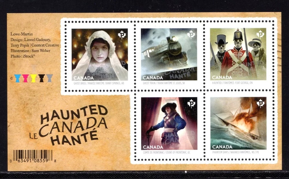 Canada - Scott 2748 - VFNH - Haunted Canada - 2014