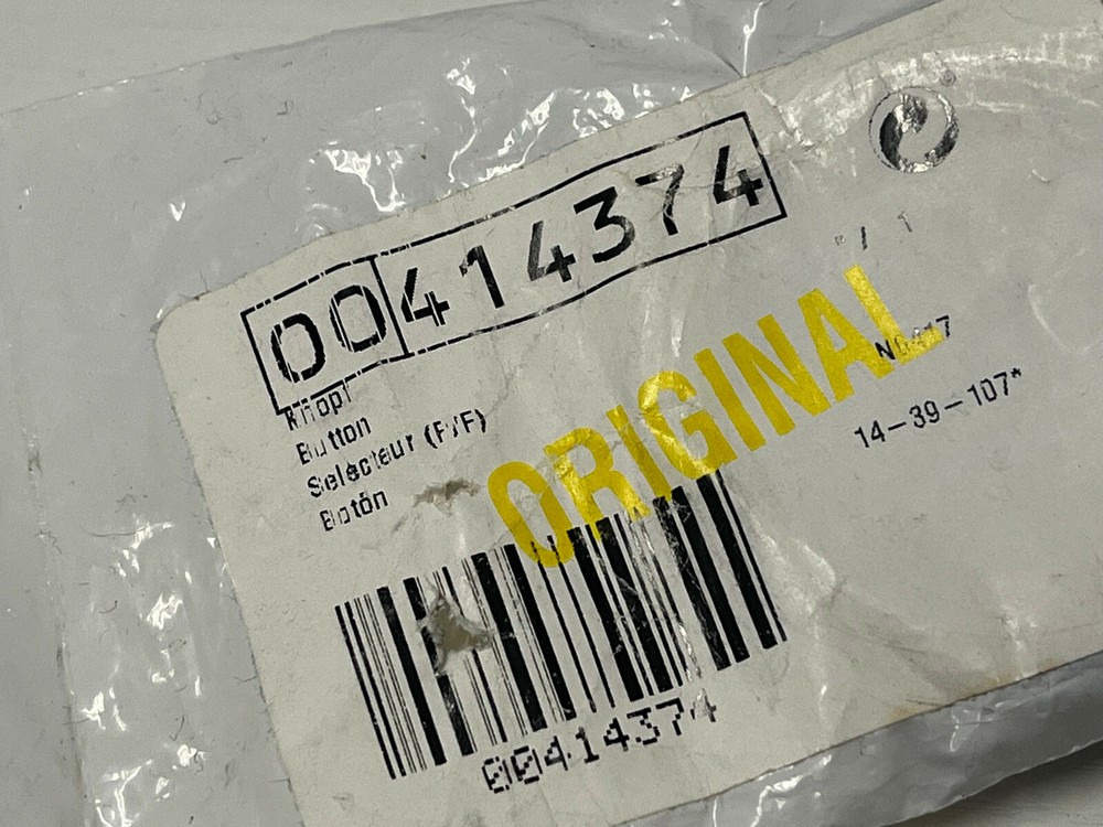 Genuine OEM Bosch Button 00414374