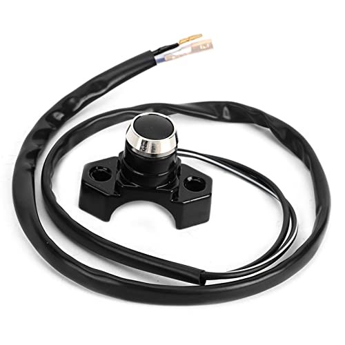 Motorcycle Handlebar Engine Start Stop Button Switch Universal for Most