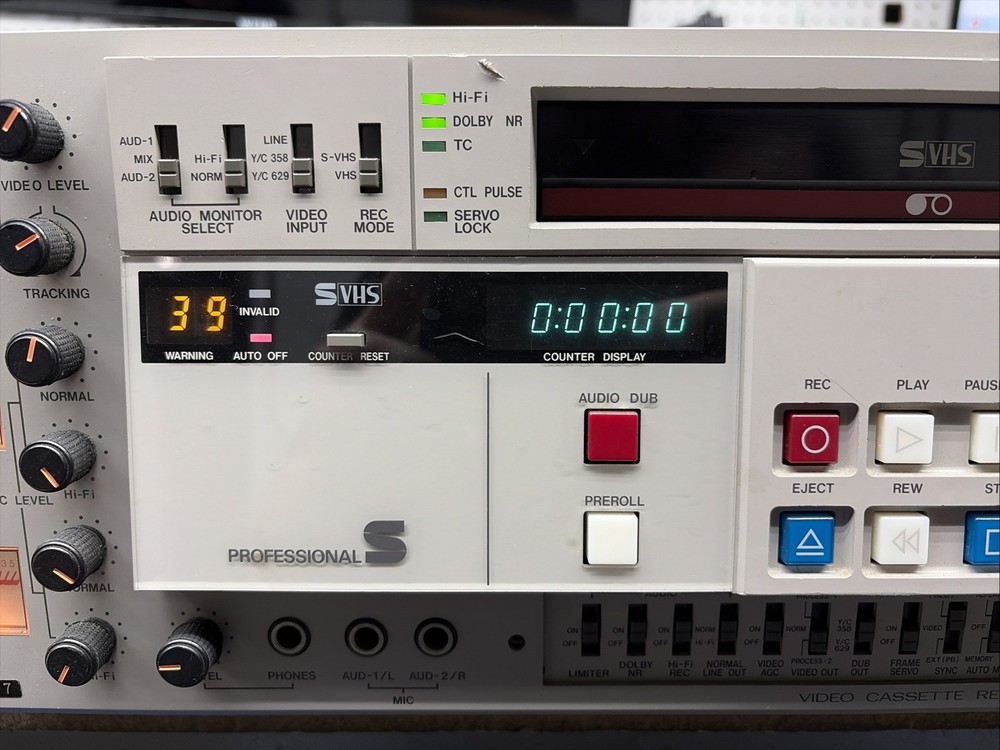 JVC BR-S611U Professional Editing Video Recorder