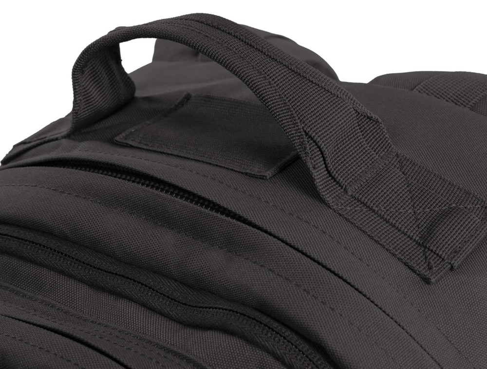 Highland Tactical Backpack Major Heavy Duty MOLLE WEB HOOK-LOOP, Black