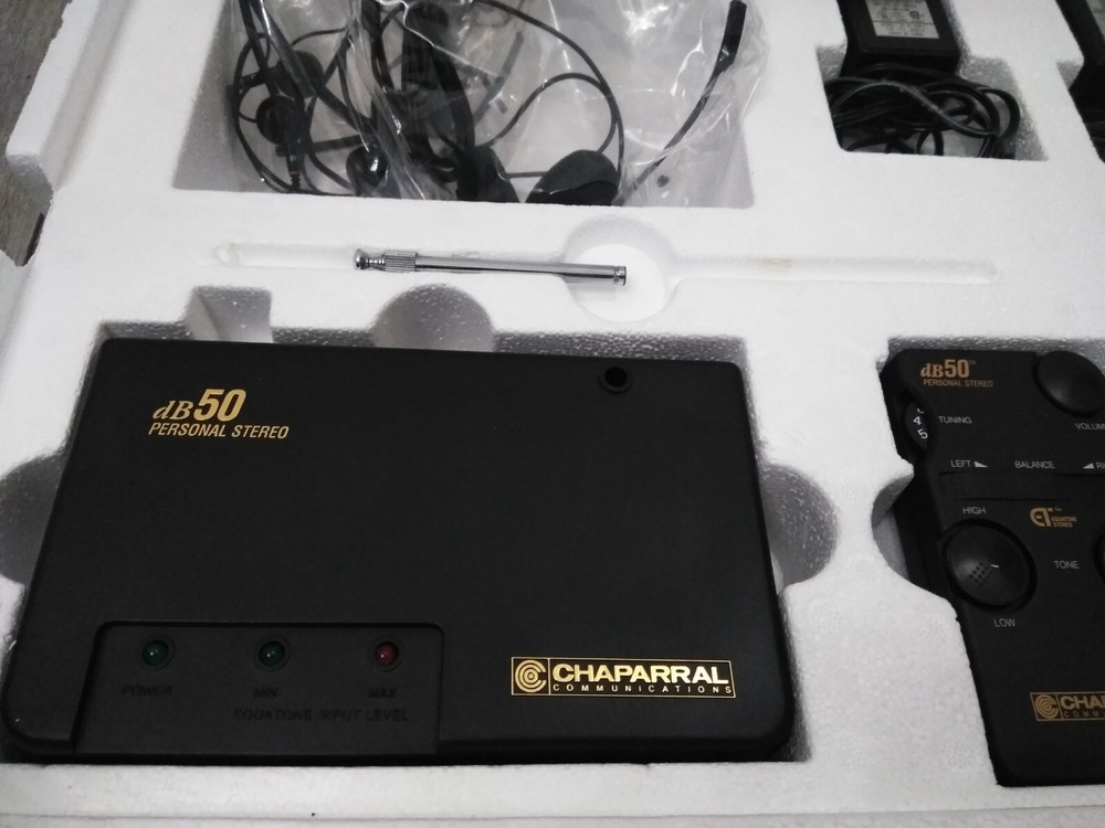 VTG. Chaparral Communication dB50 Personal Stereo System