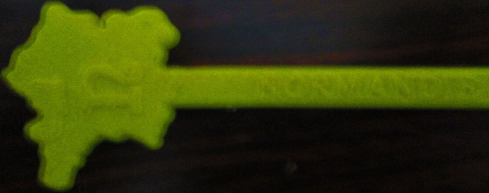 Yellow Swizzle Stick from Normandie