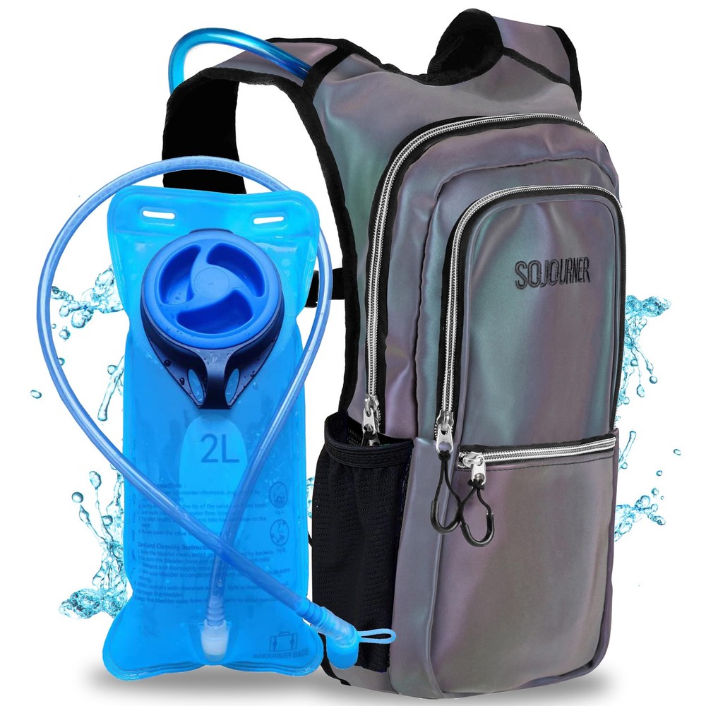 Sojourner Rave Hydration Pack  Hydration Backpack  Hydropack with 2L Bladder ...