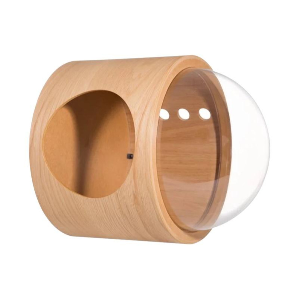 Wall-Mounted Solid Wood Cat Climbing Shelves and Tree