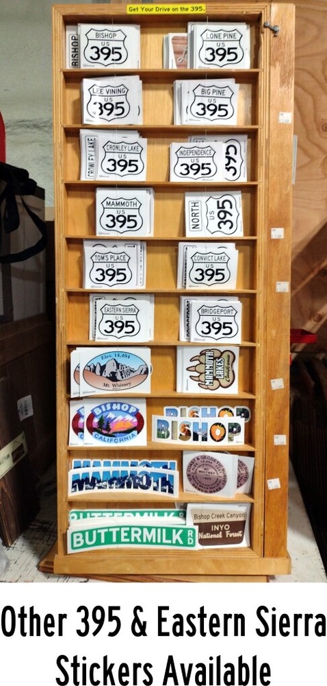 Route US Love 395 Eastern Sierra sticker