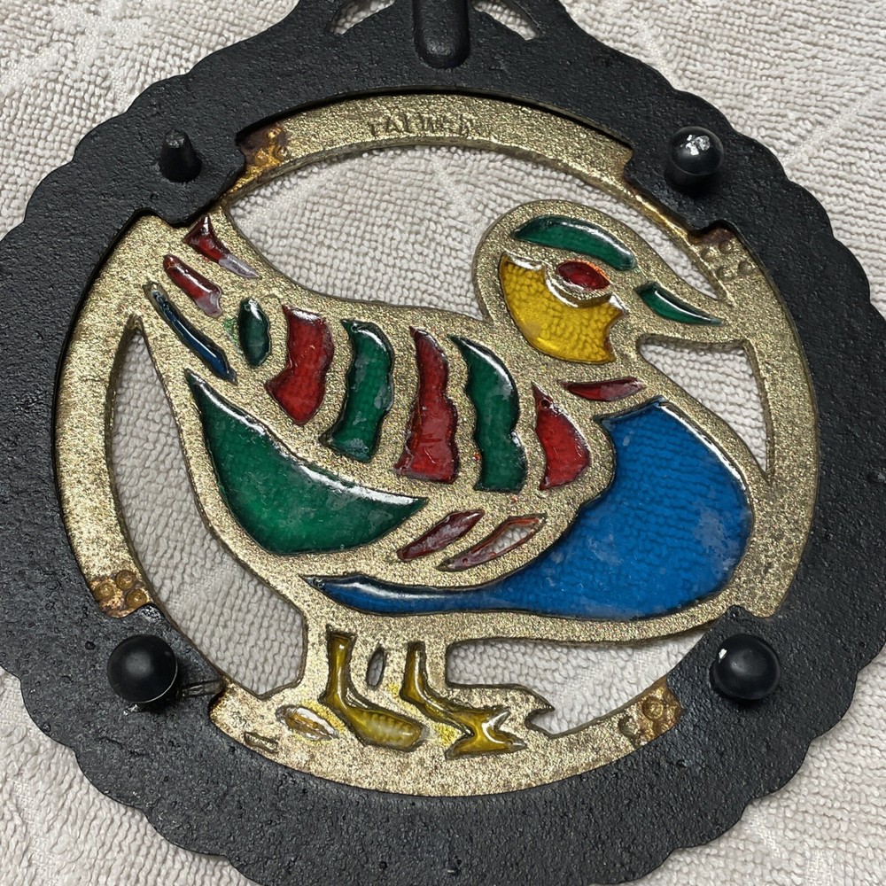 Cast Iron Trivet Duck Hot Plate