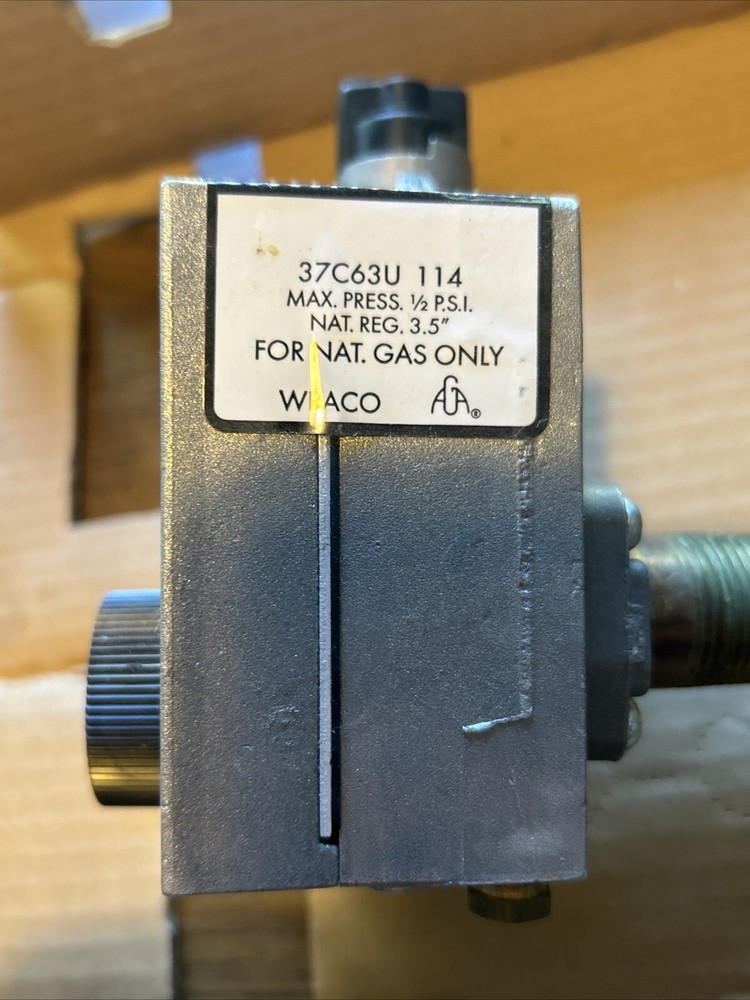 New White-Rodgers 37C63U-114 Water Heater Gas Valve / Thermostat