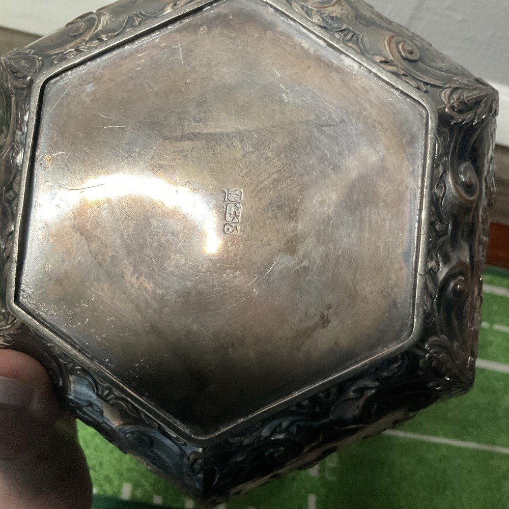 SILVERPLATE on Copper PITCHER Dutch Colonial