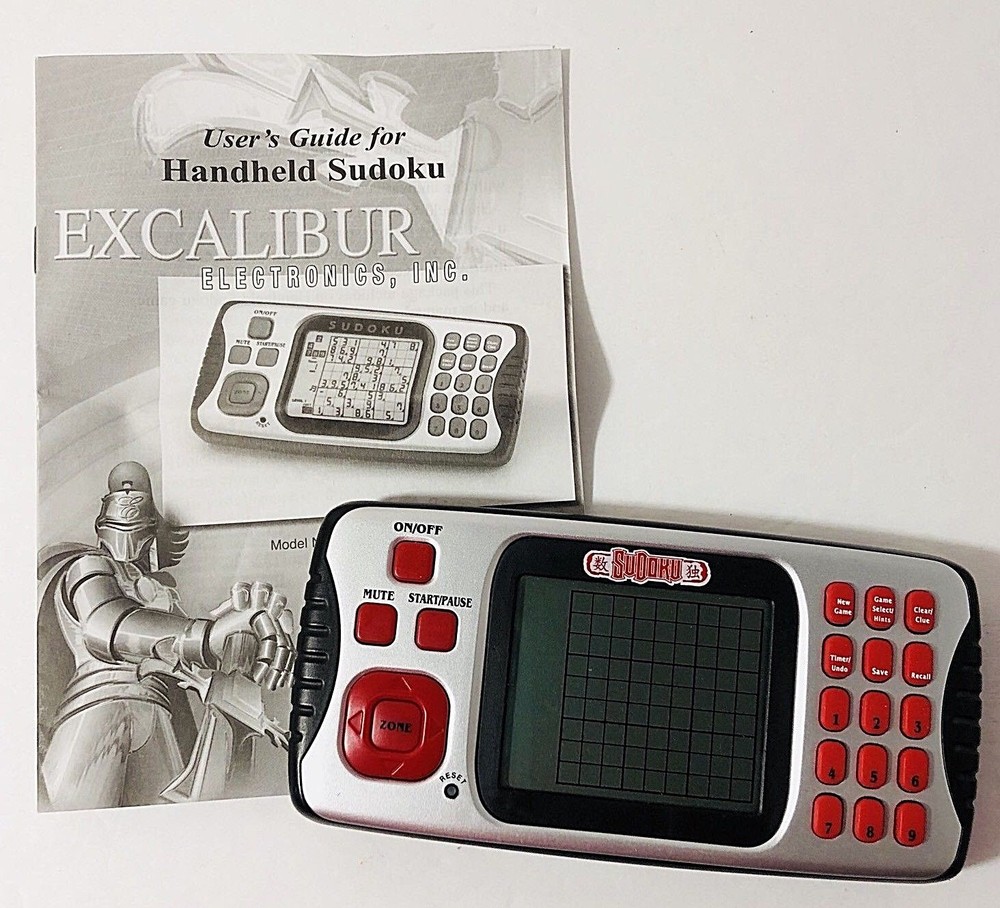 Sodoku Electronic Game Excalibur Games
