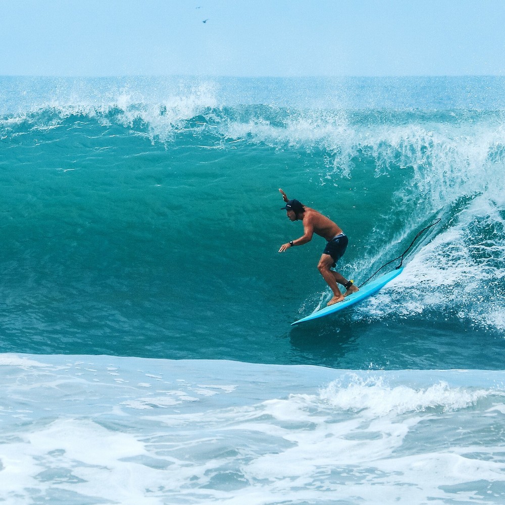 7'8" Mini Log Surfboard - SeaFoam Green (P10)