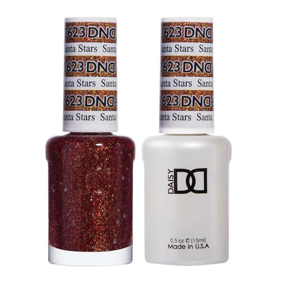 DND Duo Gel & Lacquer Santa Stars #623