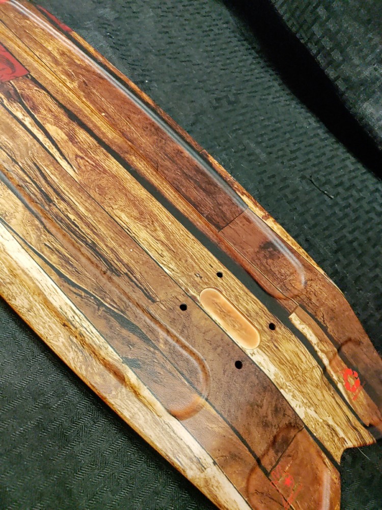 Aluminati Skateboard Deck. Rare Test Design. Just Deck Never Used