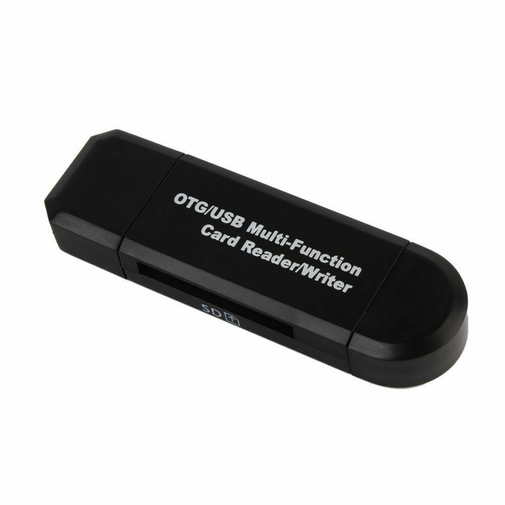 Micro USB OTG to USB 2.0 Adapter SD/Micro SD Card Reader With Standard USB Male