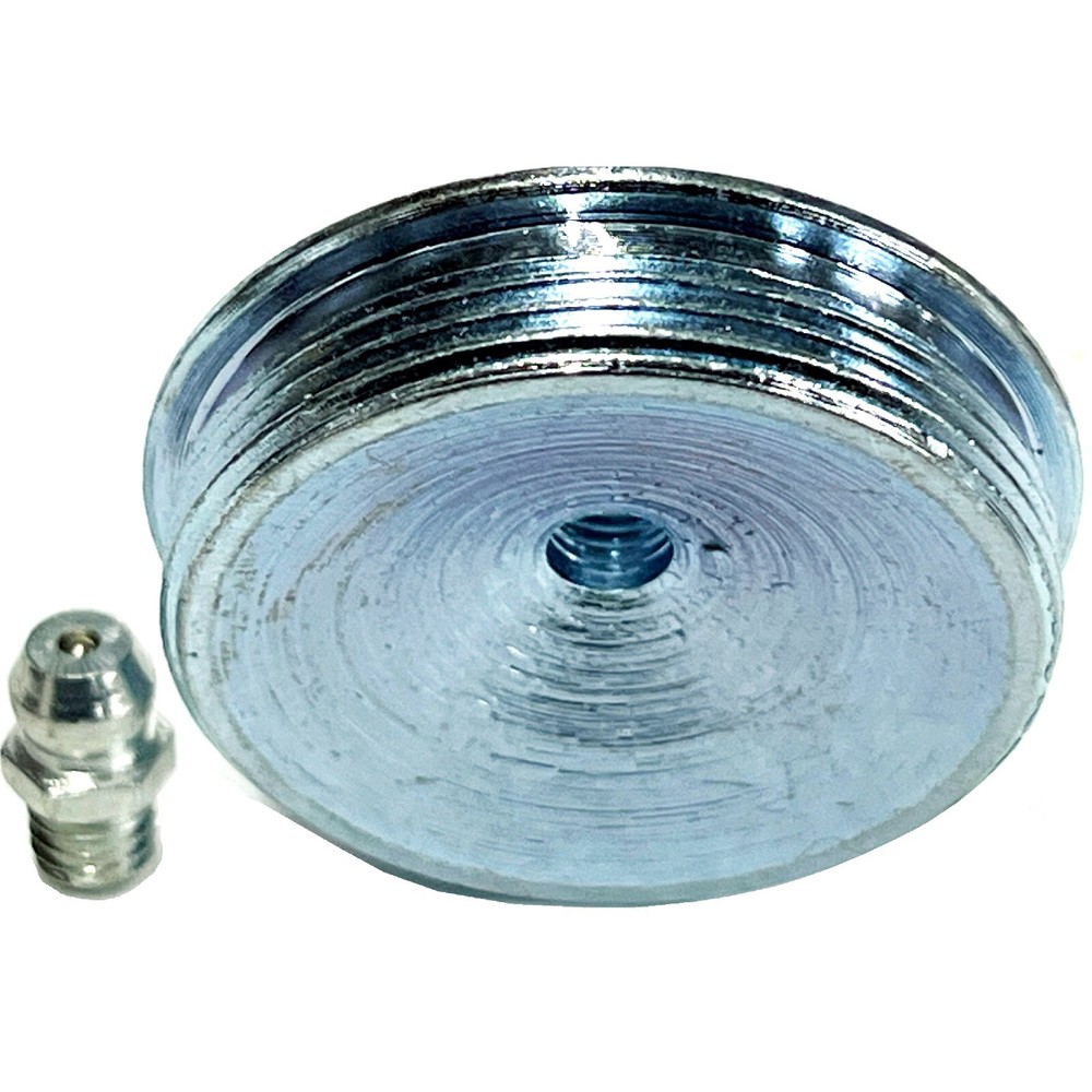 1-1/2'' Diameter Greasing Cap Threaded With Zerk Fitting