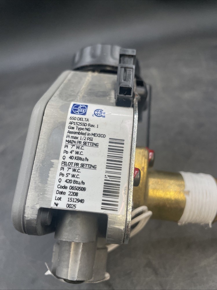 ProTech OEM Gas Control Thermostat (SP20303D) - NG (OPEN BOX)