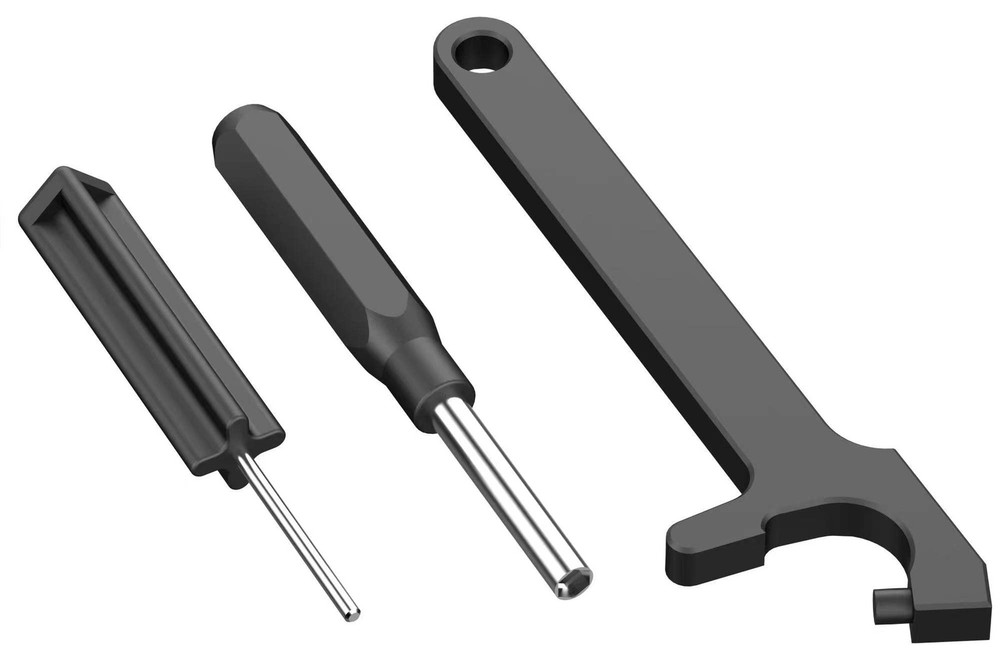 Tool Kit for Glock, Front Sight Remove Pin 6.7 x 2 x 0.6, Black