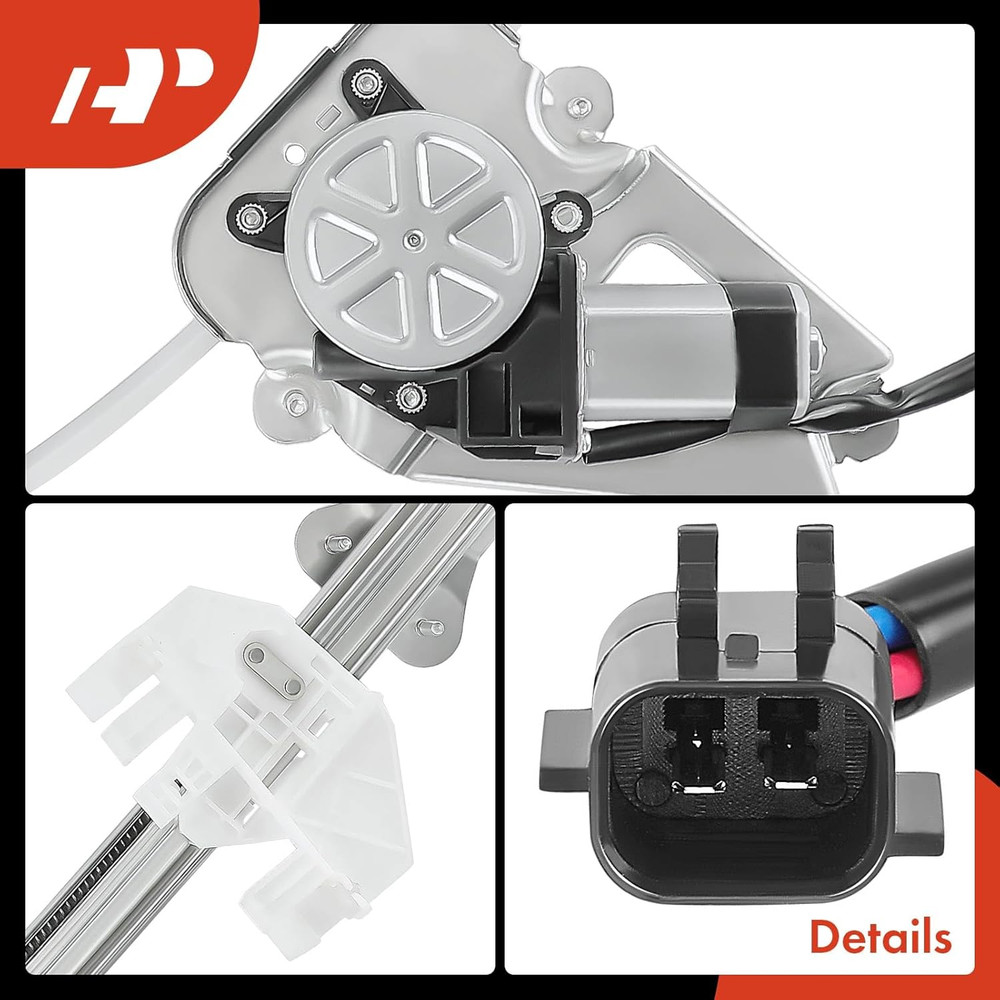 2006-2007 Jeep Liberty Front Right Power Window Regulator–Compatible