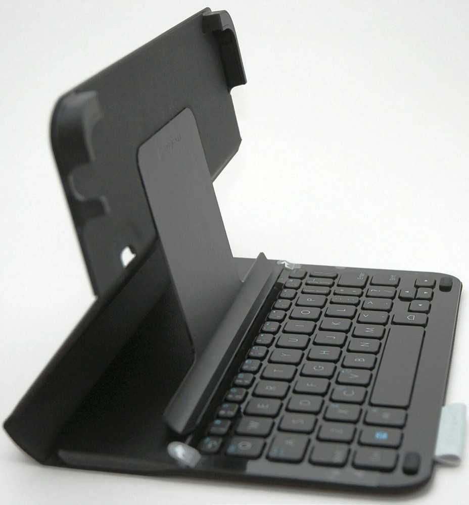 Logitech Type-V Ellipsis 8 Black Keyboard Folio Bluetooth Case Stand Ultra-Slim