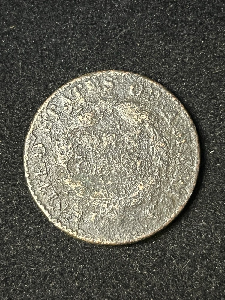1827 large cent Vf Detail