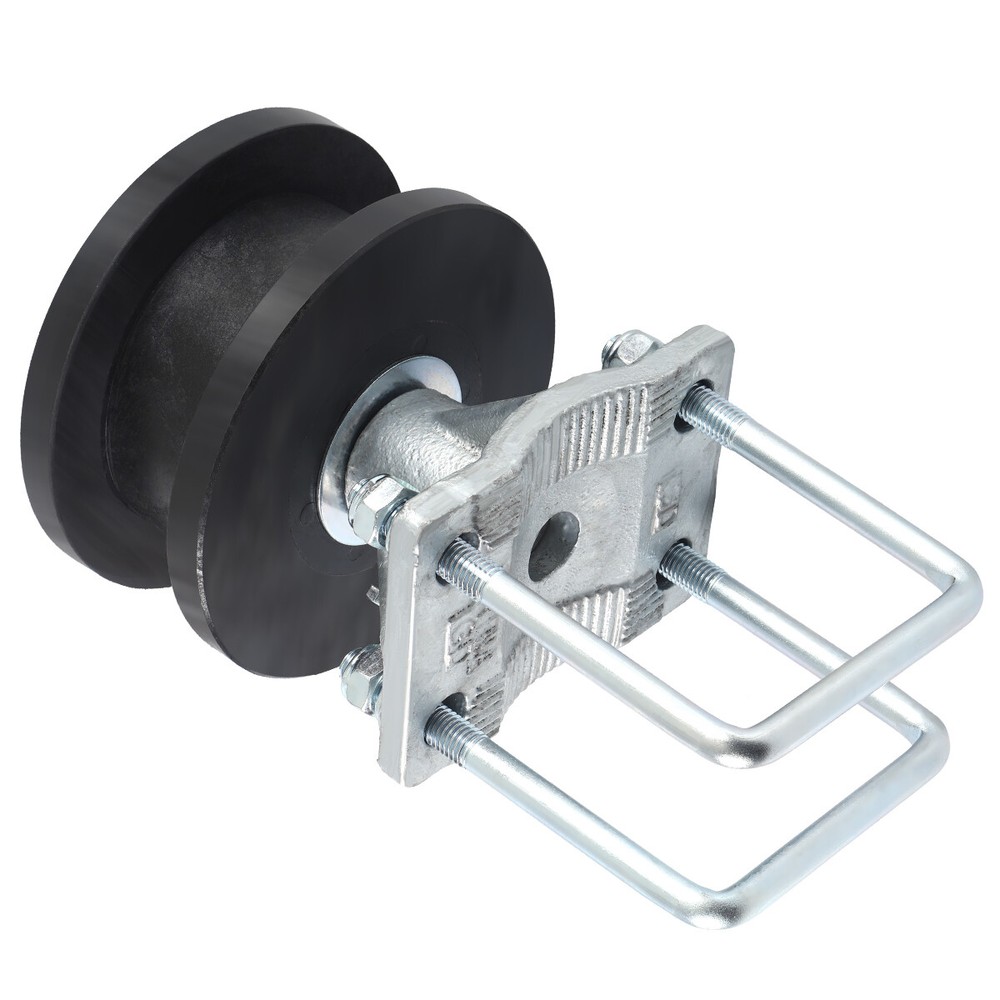 4" Square Post x 2" Square Gate Premium Nylon Cantilever Roller Gate Roller
