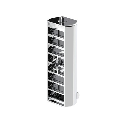 United Pacific 41023 A/C Vent Chrome, Plastic, Passenger Side for Freightliner