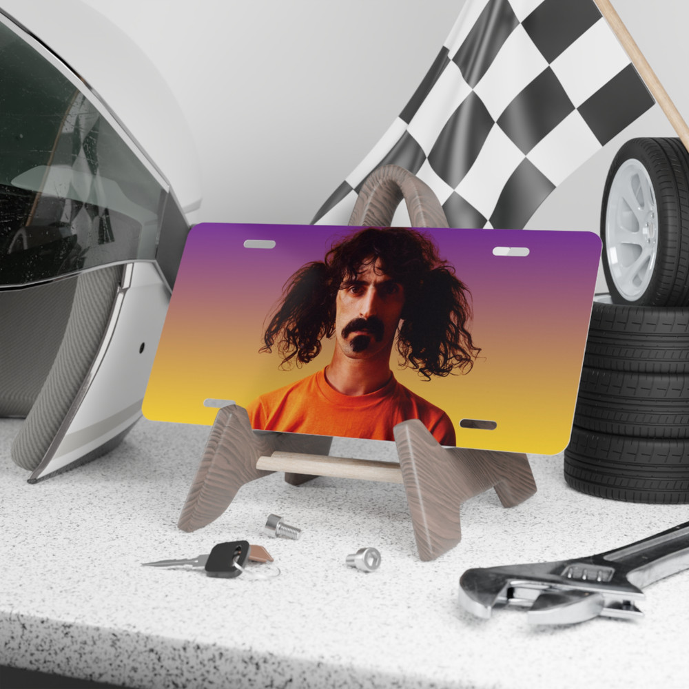 Frank Zappa License Plate
